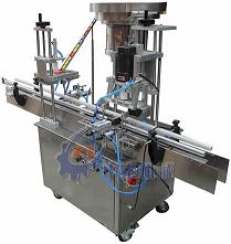 日化品旋蓋機(jī) 在線式自動(dòng)擰蓋機(jī) 玻璃瓶擰蓋機(jī) 藥瓶旋蓋機(jī)